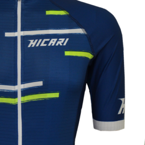 Linea Titanium- Fondo Manica Tagliato Laser- Cuciture Ribattute  | Hicari - Abbigliamento Ciclismo Personalizzato